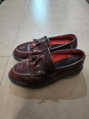 Dr. Martens タッセルローファー バーガンディ - メルカリ