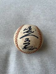 長嶋茂雄 直筆サイン入り硬式野球ボール 日本少年野球連盟 試合球