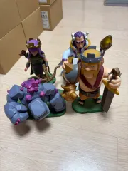 SUPERCELL クラッシュ・オブ・クラン COC フィギュア 4種セット まとめ 出品