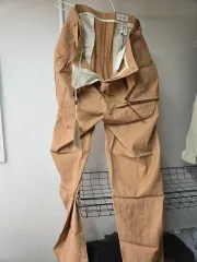 ルメール lemaire ベルト付きプリーツパンツ キャメルのサムネイル