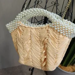 ★２WAY★ザラ ZARA straw bag /ショルダーチェーンカゴバック