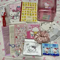 ハローキティ 文具類 雑貨 コレクション 甥っ子へのプレゼント 子供へのプレゼント 学生へのプレゼント キティ セット キティ