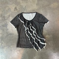chipchipshop オリジナル セクシーレー ス 切替ニットキャミ y2k chipchipshop オリジナル セクシーレー ス 切替ニットキャミ y2k