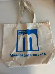 マンハッタン レコード トートバッグ アイボリーのサムネイル