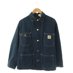 Carhartt カバーオール リップストップ ネイビー - メルカリ