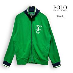 ポロラルフローレン コットン ナイロン混紡 トラックジャケット - メルカリ