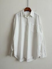ソルト プラス ジャパン SALT+ JAPAN ブザムディテール サテンシャツ 