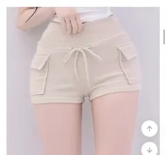 カーゴ トレーナー ショートパンツ ベージュ
