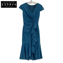 TADASHI SHOJI　タダシショージ　ブルー ドレスワンピース　XXSのサムネイル