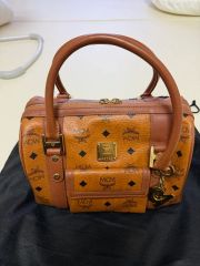 未使用級‼️ MCM エムシーエム トートバッグ ヴィセトス レザー 2way 