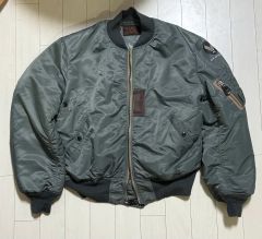 本物 当時物 長渕剛さん 50s フライト ジャケット 初期モデル 実物支給