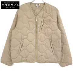 THE NORTH FACE　ノースフェイス　NJ3NP56K ベージュ FACE ESSENTIAL LIGHT T JACKET キルティングノーカラージャケット　M
