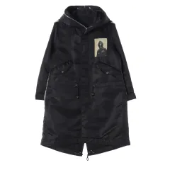 UNDERCOVER ボーマンズ フィッシュテール ロング ダウン コートのサムネイル