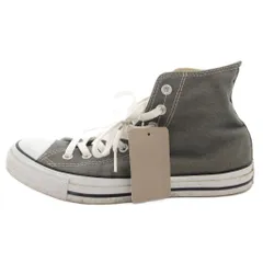 コンバース CONVERSE ALLSTAR スニーカー シューズ ハイカット ロゴ キャンバス 27.5 グレー 1C988 /FF