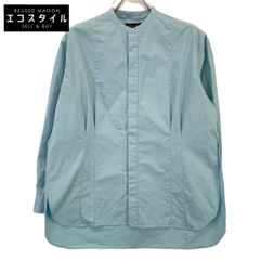 Drawer ドゥロワー コットンブザム比翼スタンドカラーシャツ 36 - メルカリ