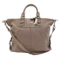 COACH コーチ フルグレインレザー ハンドバッグ 13169 マゼンタピンク 