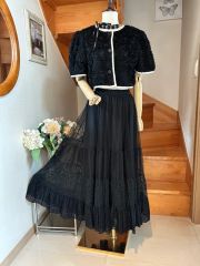 値下げ クルーレ サテンラップスカート 1 - メルカリ