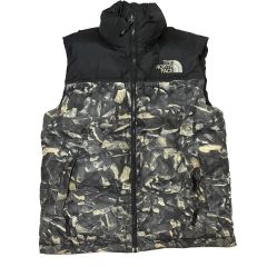 THE NORTH FACE ヌプシ ダウンベスト カモフラ S - メルカリ