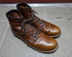 さ*ナ様 GRIZZLY BOOT CO. ブラウンワークブーツ 希少サイズ7 - メルカリ