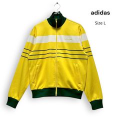 超希少色】adidas アディダス ジャージ トラックジャケット 黄 菅田将