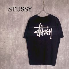 stussy ステューシー スカル 刺繍 総柄 ポロシャツ 紺 PM360 - メルカリ