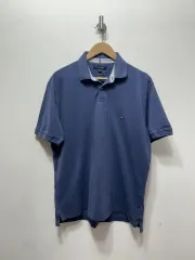 Tommy Hilfiger ブルー 半袖 カラーTシャツ XL