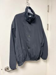 LEMAIRE バルーンシルエット コットン ブルゾン ダークネイビー34