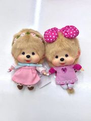 モンチッチ30周年 お花畑シリーズ ボールチェーン 2個セット [美品