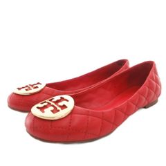 美品　TORY BURCH(トリーバーチ) キルティング　フラットシューズ TORY BURCH（トリーバーチ） バレエシューズ QUILTED MINNIE 50736