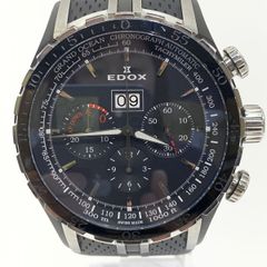 極美品】EDOX CLASS1 クロノオフショア 自動巻き 付属品完備 訳あり 
