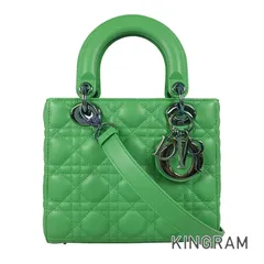 ディオール Dior レディディオール スモール レザー ハンドバッグ sst【中古】