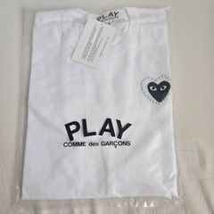 XS 正規品COMME des GARÇONS PLAY Tシャツ ホワイト - メルカリ