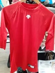 デサント 赤 7分 ラグラン Tシャツのサムネイル