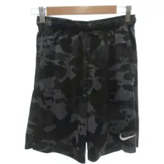 ナイキ NIKE ショートパンツ S チャコールグレー 迷彩 カモフラージュ柄 ショート丈 ウエストゴム /MX