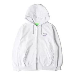 【美品】HUF ハフ パーカー アッシュグレー サイズ:M | ロゴ刺繍 リバースウィーブ ジップ スウェットパーカー | トップス フーディー【メンズ】【中古】