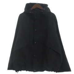 アイテムズ アーバンリサーチ ITEMS URBANRESEARCH タグ付き ウォッシャブルストレッチDryRipフーディー 長袖 黒 ブラック Mのサムネイル