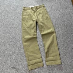 70s 米軍実物 US ARMYチノパン 27×29 Scovillジップ - メルカリ