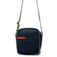 PRADA SPORT プラダ ナイロン ワンショルダー 赤タグ 黒 男女兼用