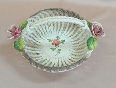 陶器製バスケット 小物入れ 花装飾 - メルカリ
