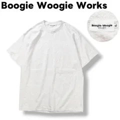 ブギ ウギ ワークス Boogie Woogie Works Tシャツ カットソー クルーネック オーバーサイズ ビッグシルエット XL 霜降りグレー ストリート カジュアル デザイナーズ ウェア メンズ