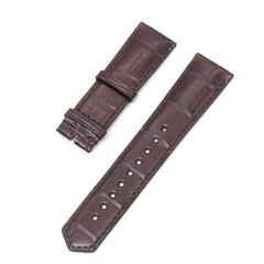 ブレゲ BREGUET 純正レザーベルト〈クロコ／ブラウン〉20-16mm - メルカリ
