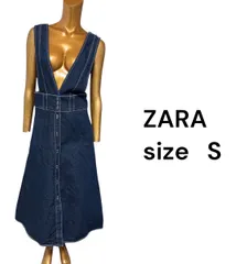 No.383 (♡)ZARA  デニムワンピース カジュアル