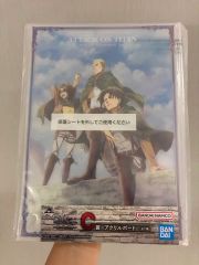 希少 進撃の巨人 ミニクリアポスター - メルカリ