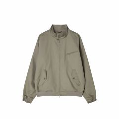 マルニ 24ss オーガニックコットン ハリントンジャケット ロゴパッチ