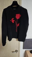 yohji yamamoto フラワーインターシャ ニット - メルカリ