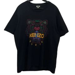 KENZO トラグラフィック Tシャツ XL ブラック - メルカリ