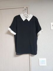 emm the shop 丸襟(black) emm petit marueri - メルカリ