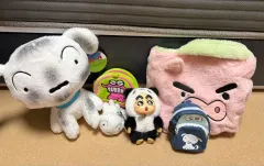 クレヨンしんちゃん 財布 ぬいぐるみ バッグ いくつか ウール コレクション (まとめ売り)のサムネイル