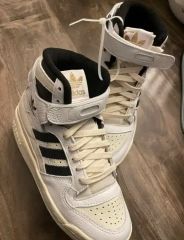 adidas METRO ATTITUDE XL シルバー ハイカットスニーカー - メルカリ