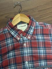 【お値下げ中！美品】and wander チェック柄半袖シャツ Lサイズ お値下げ中！美品】and wander チェック柄半袖シャツ Lサイズ - メルカリ